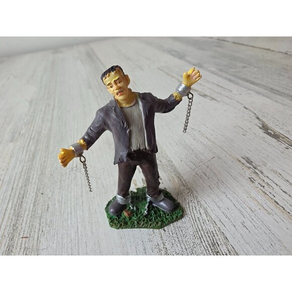 Lemax Frankenstein monster chains Halloween people village accessory - Picture 1 of 8